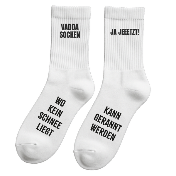 Die "Vadda" Socken - 3 Designs