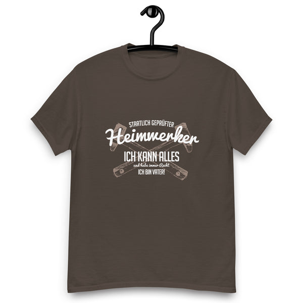 Vatertag Edition - Staatlich geprüfter Heimwerker T-Shirt